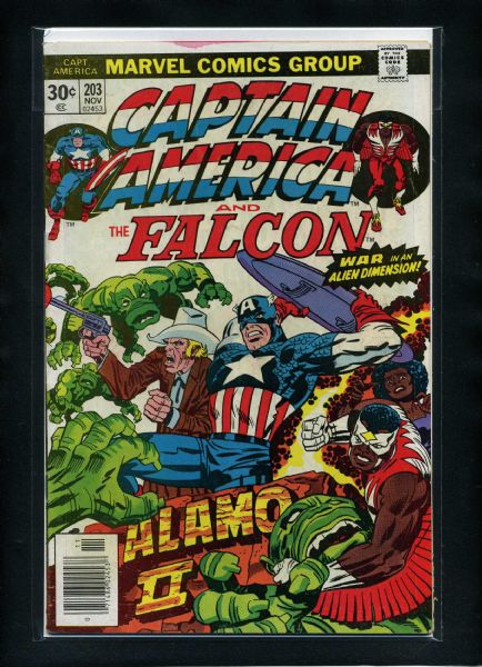 Captain America #203 VG/F 1976 Marvel Jack Kirby Story/Art Comic Book
